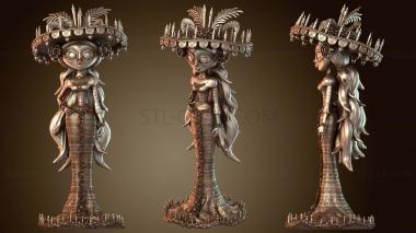 3D модель Платье «Книга жизни» от La Muerte (STL)