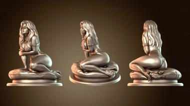 3D модель Нерития Куртизанка и Первая Горничная (STL)