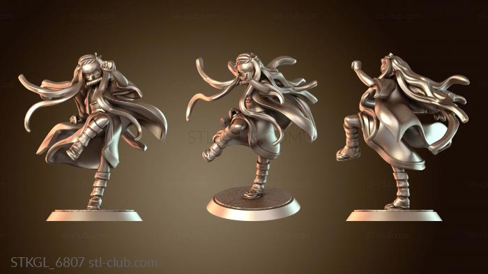 Статуэтки девушки Незуко