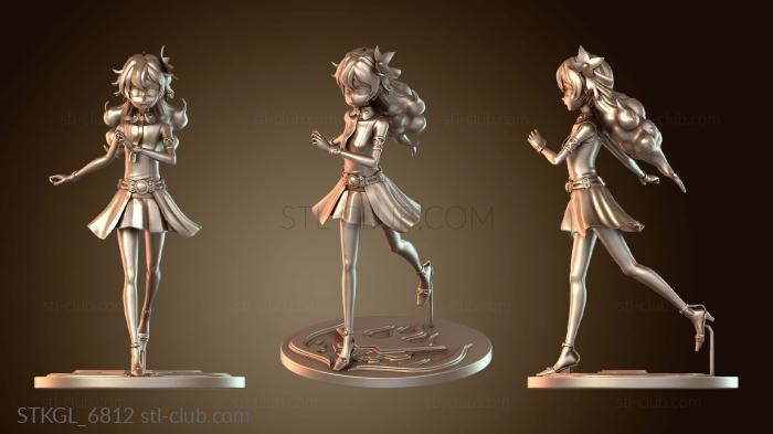 Статуэтки девушки Ниа Теппелин