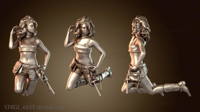 Статуэтки девушки Нико Бюст