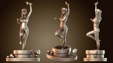 3D модель Нико в роли девушки Марио (STL)