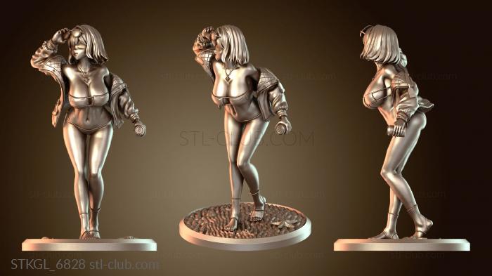 Статуэтки девушки Никке Анис