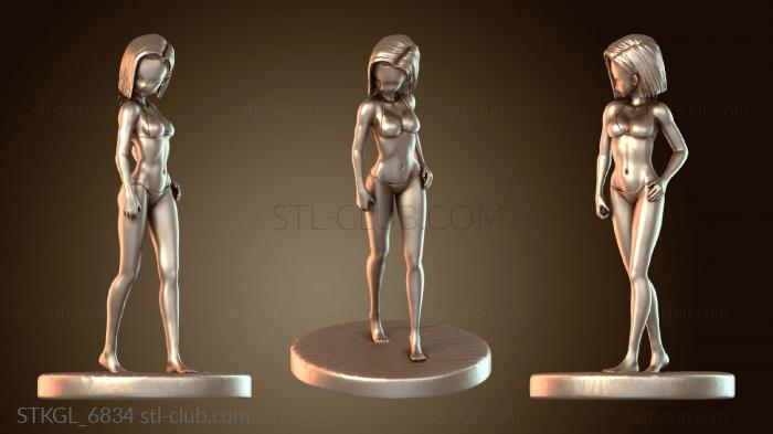 Статуэтки девушки —