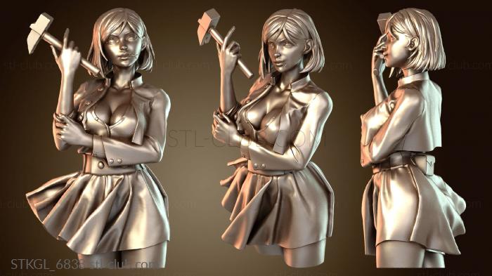 Статуэтки девушки Бюст Нобары от Goyd Figures