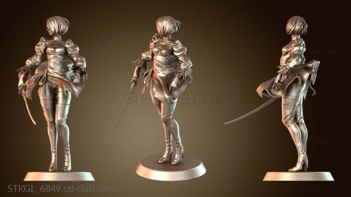 Статуэтки девушки NSFW