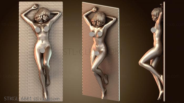 Статуэтки девушки NSFW-подборка Кэт на коврике