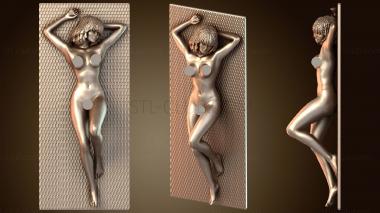 3D модель NSFW-подборка Кэт на коврике (STL)