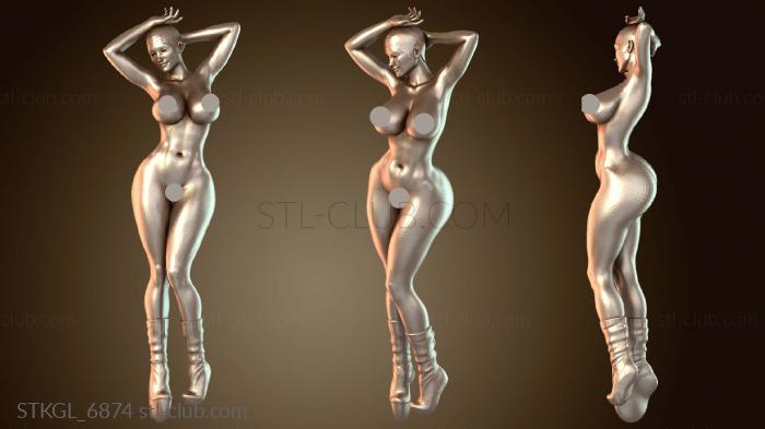 Статуэтки девушки NSFW Girlsos