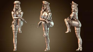 3D модель NSFW Леди Блэкхок (STL)