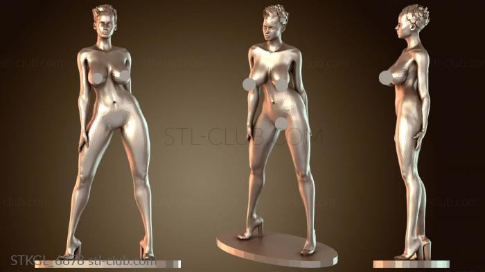 Статуэтки девушки Девушка в нижнем белье NSFW