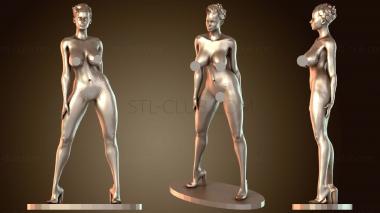 3D модель Девушка в нижнем белье NSFW (STL)