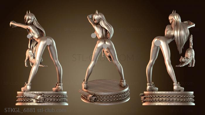 Статуэтки девушки NSFW Power Azerama