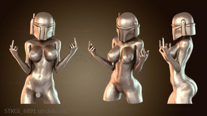 Обнаженный Боба Фетт