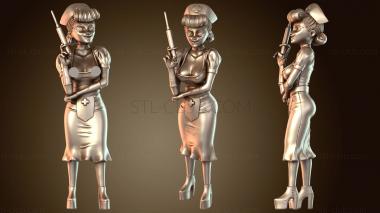 3D модель Медсестра Утонченная (STL)