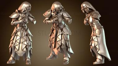 3D модель Медсестра-монахиня-гибрид (STL)