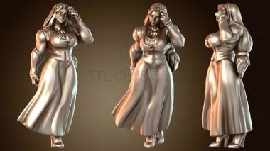 3D модель Оакен Фрейя (STL)