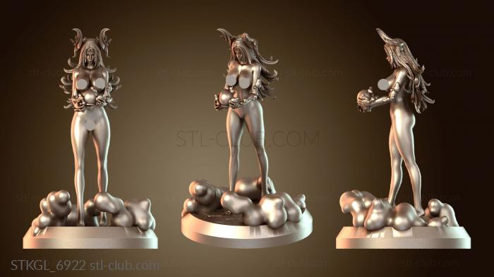 Статуэтки девушки Сфера Кровавой Чародейки NSFW