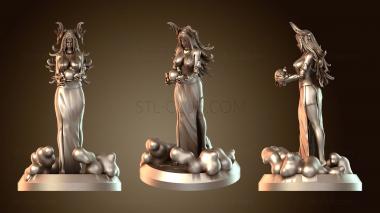 3D модель Чародейка Крови Сферы Одетая (STL)