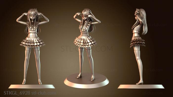 Статуэтки девушки Оши Ко