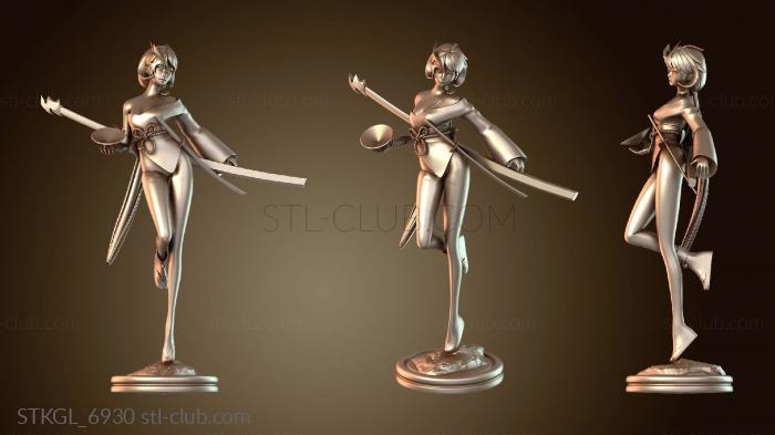 Статуэтки девушки Оверхит Беака