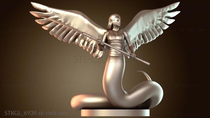 Статуэтки девушки Паладин Лилленд Героический