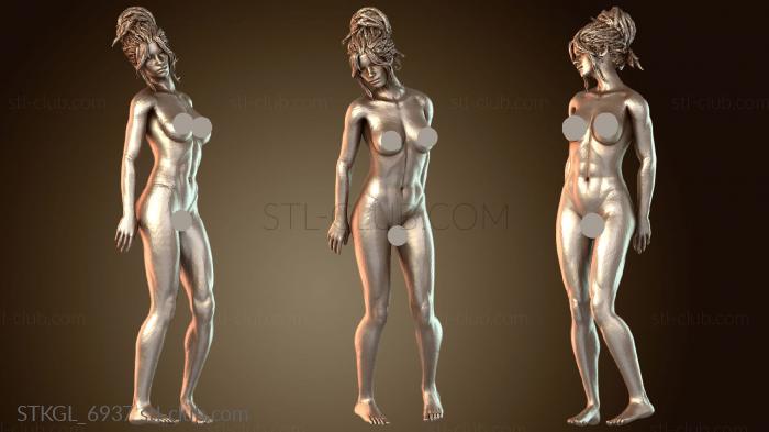 Статуэтки девушки Панамская ню