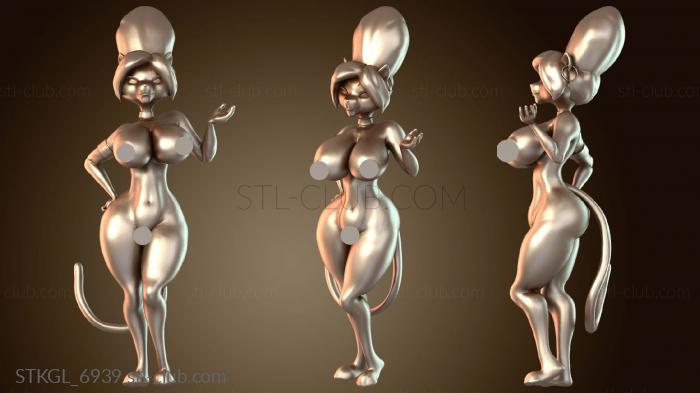 Статуэтки девушки Фигура в трусиках