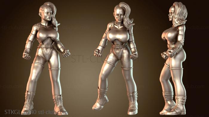 Статуэтки девушки PAPS City Netizen Lockrock