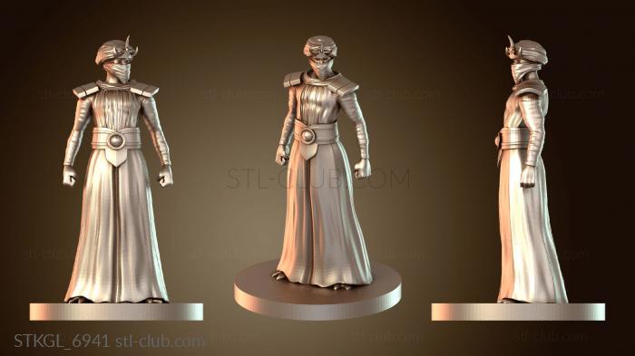 Статуэтки девушки Pathfinder Denizen Leng