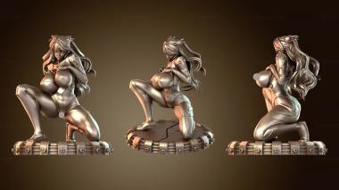 3D модель Персиковая фигурка, вдохновленная Аской (STL)