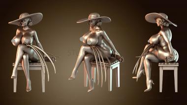 3D модель Персики Альчина Димитреску Резидент (STL)