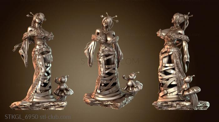 Персиковая фигурка Лулу NSFW