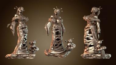 3D модель Персиковая фигурка Лулу NSFW (STL)