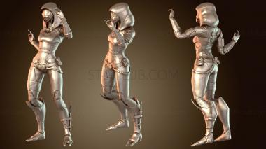 3D модель Тали Зора Mass Effect Unsmoothed (STL)