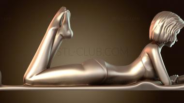 3D модель Девушка-телефон Y (STL)