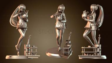 3D модель Ткань для фартука Pikitty Mahiru (STL)