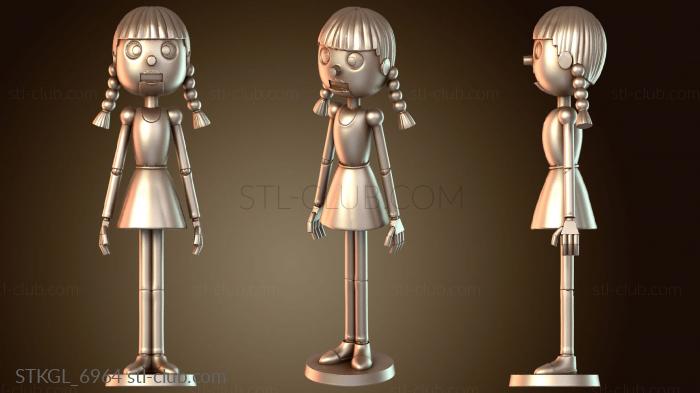 Статуэтки девушки Девочка-Пиноккио Шрек