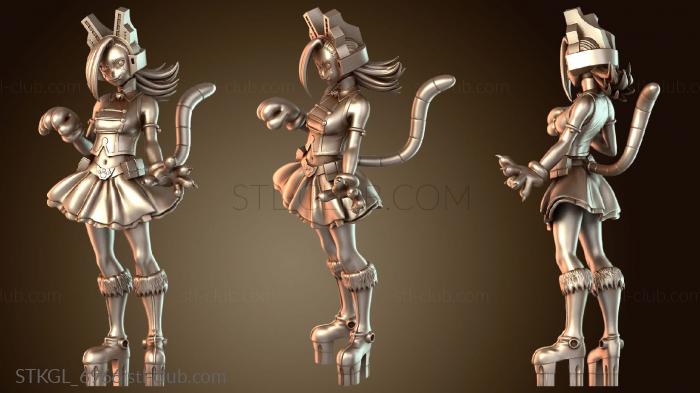 Статуэтки девушки Пикси Боб