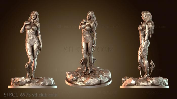 Статуэтки девушки Ядовитый плющ