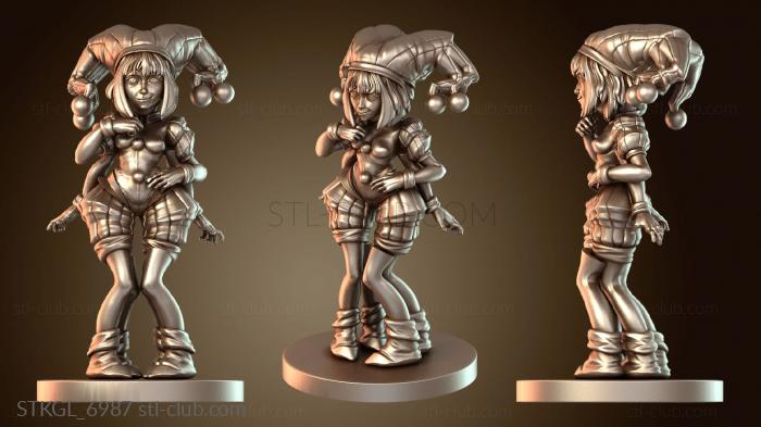 Статуэтки девушки Шапка Помни Пом