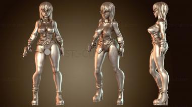 3D модель Сексуальная мисс Хайзенберг, она же Вильма Уайт (STL)