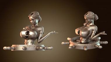 3D модель Девушка-попайес (STL)