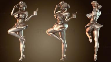 3D модель Рука девушки Попайес (STL)