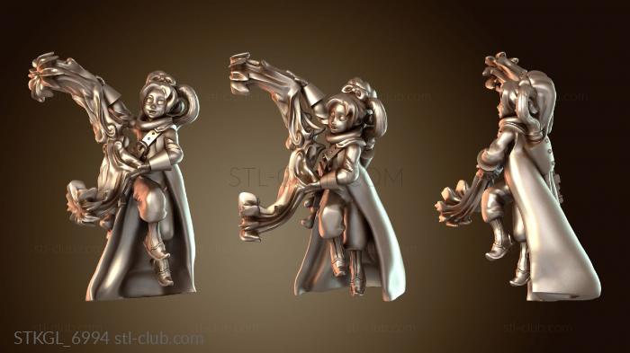 Статуэтки девушки Пором Белый Маг