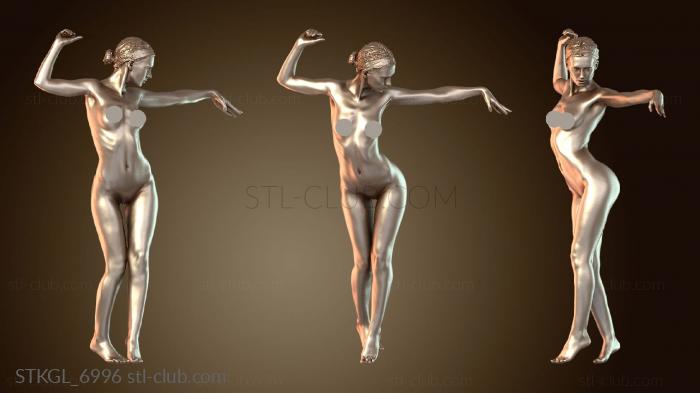 Статуэтки девушки Поза грациозная
