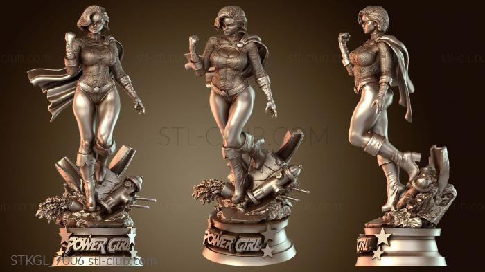 Статуэтки девушки Пауэр Гёрл