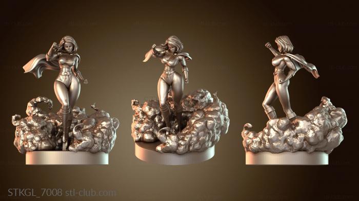 Статуэтки девушки Мощная девушка Экстра