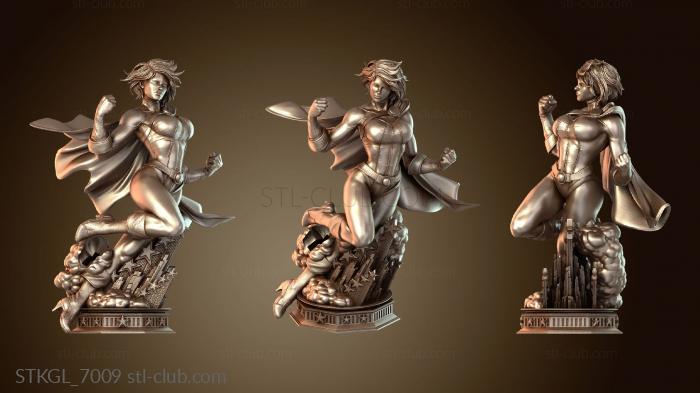 Статуэтки девушки Мощная девушка номер один