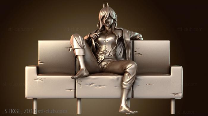 Статуэтки девушки Мощная обнаженная Мие